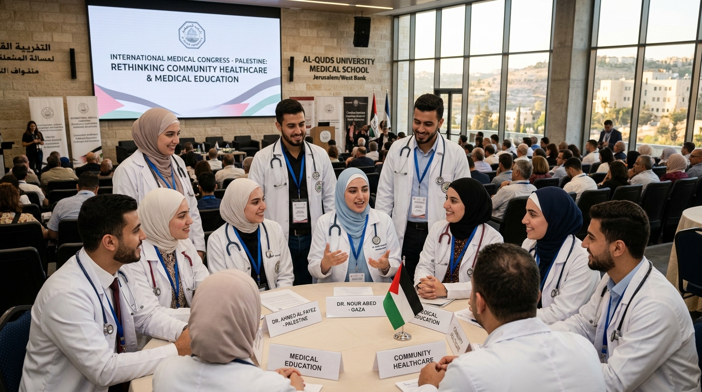 انطلاق فعاليات المؤتمر الوطني لتطوير مناهج التعليم الطبي في فلسطين